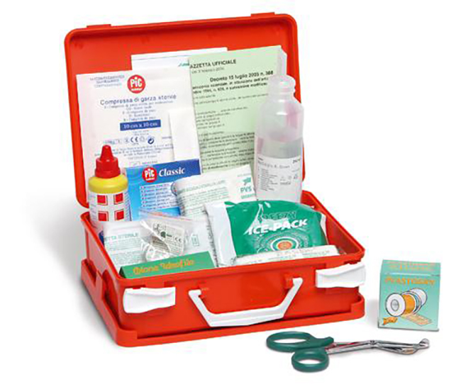 PACCHETTO DI MEDICAZIONE REINTEGRO DEL PACCO BASE COMPLETO ALLEGATO 2 DM 388 DEL 15/07/2003 - Farmacia Murachelli Di Putelli dr. Giovanni