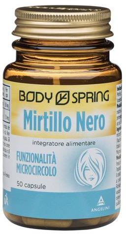BODY SPRING MIRTILLO NERO 50 CAPSULE - Farmacia Murachelli Di Putelli dr. Giovanni