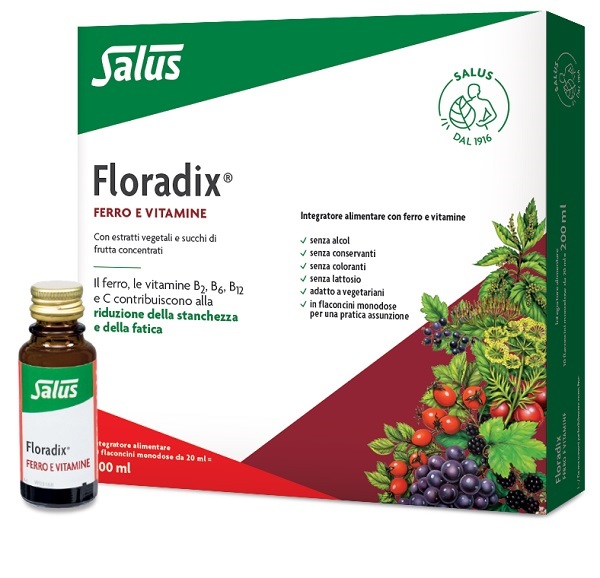 FLORADIX MONODOSE 10 FLACONCINI DA 20 ML - Farmacia Murachelli Di Putelli dr. Giovanni
