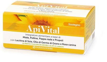 APIVITAL 15 FLACONCINI DA 20 ML - Farmacia Murachelli Di Putelli dr. Giovanni