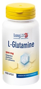 LONGLIFE L-GLUTAMINE 100 CAPSULE DI GELATINA DA 620 MG - Farmacia Murachelli Di Putelli dr. Giovanni