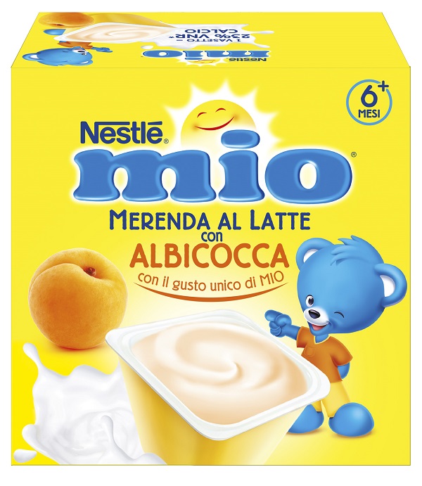 MIO MERENDA ALBICOCCA 4 X 100 G - Farmacia Murachelli Di Putelli dr. Giovanni