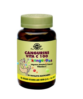 CANGURINI VITAMINA C 100 COMPRESSE MASTICABILI - Farmacia Murachelli Di Putelli dr. Giovanni
