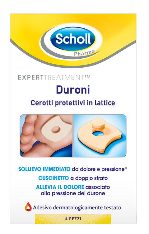CEROTTO PROTETTIVO PER DURONI SCHOLL IN LATTICE 4 PEZZI - Farmacia Murachelli Di Putelli dr. Giovanni