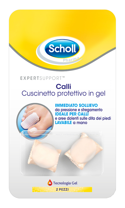 CUSCINETTI PROTETTIVI PER PIEDI CALLI SCHOLL GELACTIV 2 PEZZI - Farmacia Murachelli Di Putelli dr. Giovanni