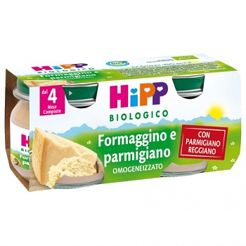 HIPP BIO OMOGENEIZZATO FORMAGGINO AI TRE FORMAGGI 2X80 G - Farmacia Murachelli Di Putelli dr. Giovanni