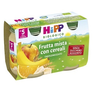 HIPP BIO HIPP BIO OMOGENEIZZATO FRUTTA MISTA CON CEREALI 2X125 G - Farmacia Murachelli Di Putelli dr. Giovanni
