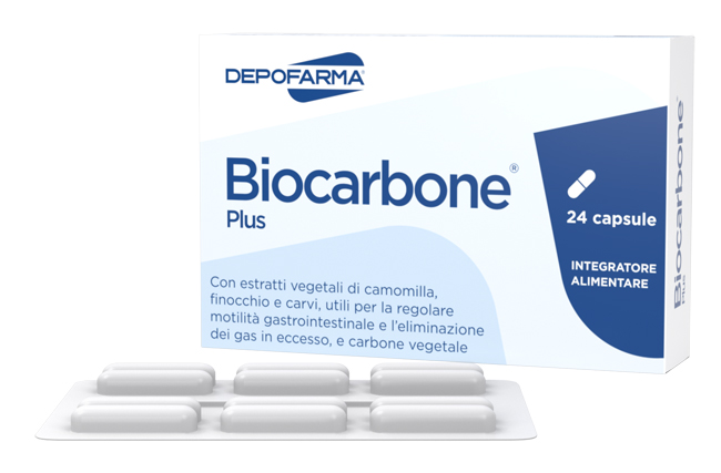 BIOCARBONE PLUS 24 CAPSULE - Farmacia Murachelli Di Putelli dr. Giovanni