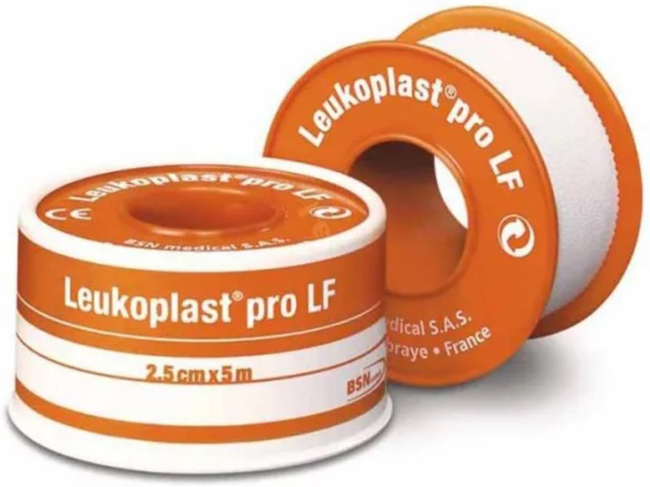CEROTTO CHIRURGICO MEDICATO IN ROCCHETTO LEUKOPLAST PRO LF CON OSSIDO DI ZINCO 2,5X500 CM - Farmacia Murachelli Di Putelli dr. Giovanni