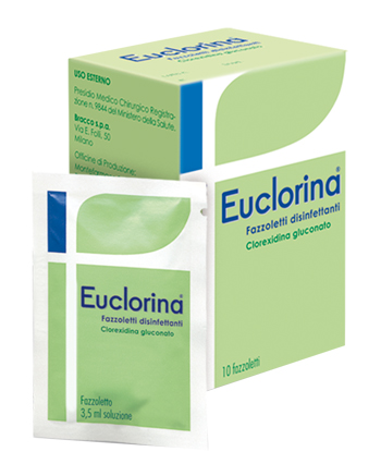 DISINFETTANTE FAZZOLETTO PER MEDICAZIONE EUCLORINA 10 PEZZI - Farmacia Murachelli Di Putelli dr. Giovanni