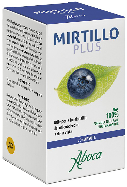 MIRTILLO PLUS 70 CAPSULE - Farmacia Murachelli Di Putelli dr. Giovanni
