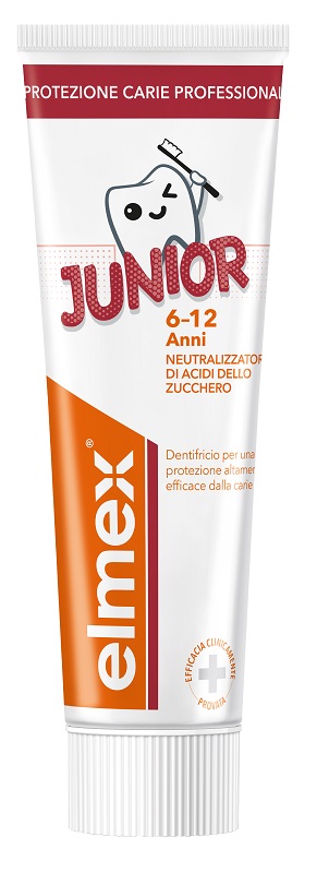 ELMEX JUNIOR PROFESSIONAL DENTIFRICIO 75 ML - Farmacia Murachelli Di Putelli dr. Giovanni