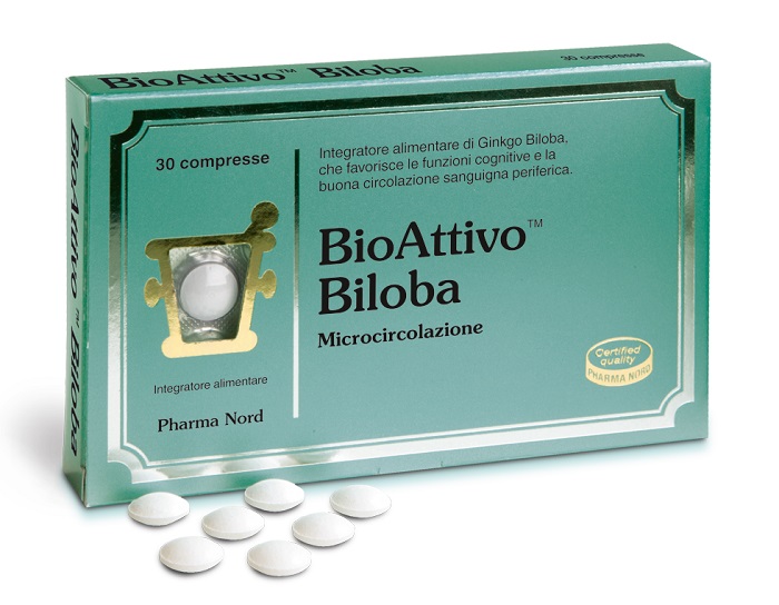 BIOATTIVO BILOBA 30 COMPRESSE - Farmacia Murachelli Di Putelli dr. Giovanni