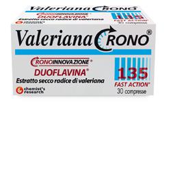 VALERIANA CRONO 135 CON DUOFLAVINA FAST ACTION 30 COMPRESSE - Farmacia Murachelli Di Putelli dr. Giovanni