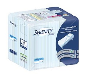 TRAVERSA SALVAMATERASSO PER INCONTINENZA SERENITY CLASSIC RIMBOCCABILE MISURA 80X180CM 30 PEZZI - Farmacia Murachelli Di Putelli dr. Giovanni