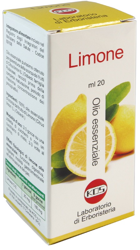 LIMONE OLIO ESSENZIALE 20 ML - Farmacia Murachelli Di Putelli dr. Giovanni