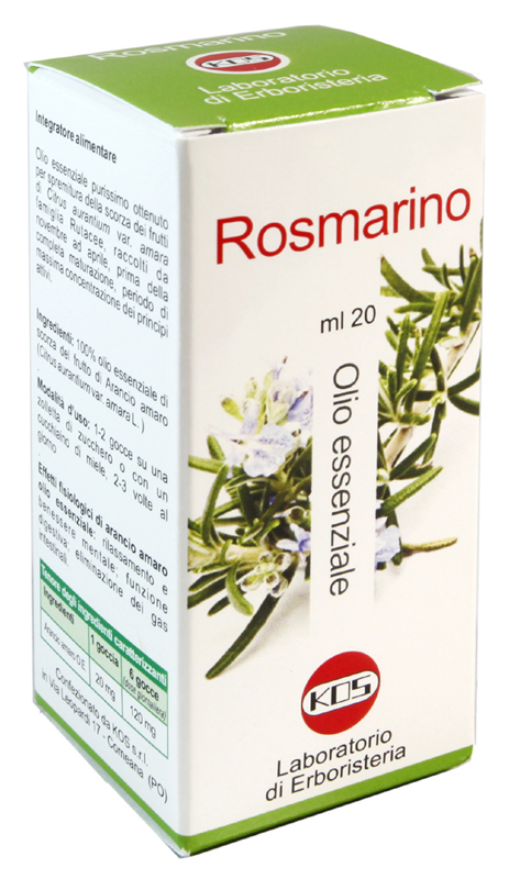 ROSMARINO OLIO ESSENZIALE 20 ML - Farmacia Murachelli Di Putelli dr. Giovanni