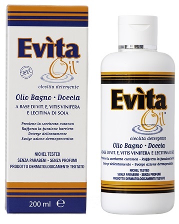 EVITA OIL BAGNO DOCCIA 200 ML - Farmacia Murachelli Di Putelli dr. Giovanni