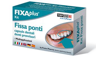 CEMENTO PROVVISORIO PER PONTI FIXAPLUS KIT 1 PEZZO - Farmacia Murachelli Di Putelli dr. Giovanni