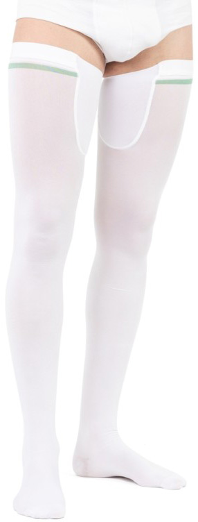 ALBERT ANDRE' ARTICOLO 700 KK6 CALZA AUTOREGGENTE A-G ANTITROMBOSI CON TASSELLO PUNTA APERTA LYCRA MM HG 18-24 COLORE BIANCO TAGLIA XL-STANDARD - Farmacia Murachelli Di Putelli dr. Giovanni