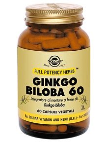 GINKGO BILOBA 60 60 CAPSULE VEGETALI - Farmacia Murachelli Di Putelli dr. Giovanni