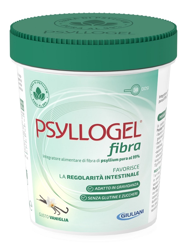 PSYLLOGEL FIBRA VANIGLIA VASO 170 G - Farmacia Murachelli Di Putelli dr. Giovanni