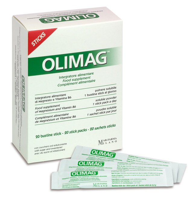 OLIMAG STICK 20 POLVERE - Farmacia Murachelli Di Putelli dr. Giovanni