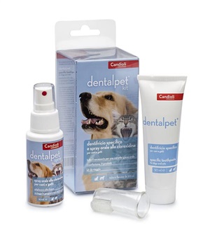 DENTALPET KIT DENTIFRICIO 50ML+SPRAY ORALE 50ML+1 DITALE - Farmacia Murachelli Di Putelli dr. Giovanni
