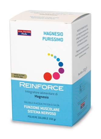 REINFORCE MAGNESIO PURISSIMO 150 G - Farmacia Murachelli Di Putelli dr. Giovanni