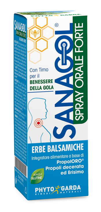 SANAGOL SPRAY FORTE ERBE BALSAMICHE 20 ML - Farmacia Murachelli Di Putelli dr. Giovanni