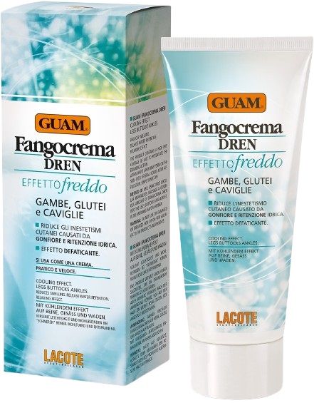 GUAM FANGOCREMA DREN EFFETTO FREDDO 200 ML - Farmacia Murachelli Di Putelli dr. Giovanni