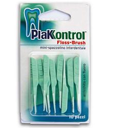 PLAKKONTROL FLOSSBRUSH BLISTER 10 PEZZI - Farmacia Murachelli Di Putelli dr. Giovanni