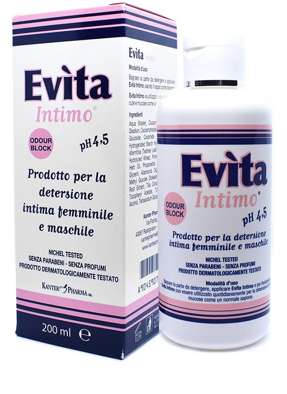 EVITA INTIMO DETERGENTE 200 ML - Farmacia Murachelli Di Putelli dr. Giovanni