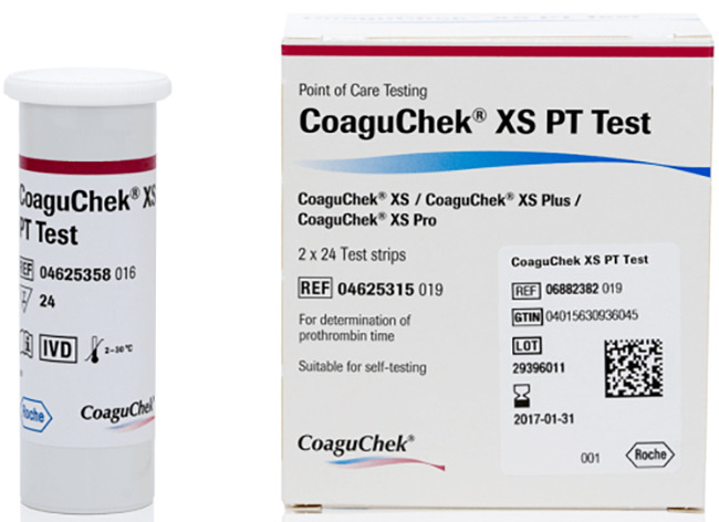 STRISCE REATTIVE PER APPARECCHIO AUTODIAGNOSTICO COAGUCHEK XS PT TEST 2X24 PEZZI - Farmacia Murachelli Di Putelli dr. Giovanni