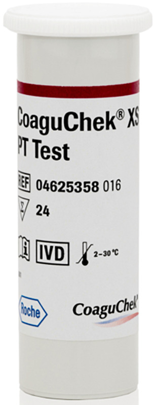 STRISCE REATTIVE PER APPARECCHIO AUTODIAGNOSTICO COAGUCHEK XS PT TEST 6 PEZZI - Farmacia Murachelli Di Putelli dr. Giovanni