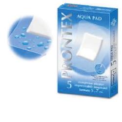 GARZA COMPRESSA PRONTEX AQUA PAD 5X7CM - Farmacia Murachelli Di Putelli dr. Giovanni