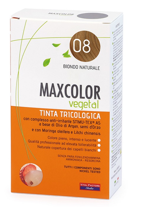 MAX COLOR VEGETAL 08 TINTURA 140 ML - Farmacia Murachelli Di Putelli dr. Giovanni