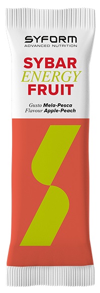 SYBAR ENERGY FRUIT BARRETTA MELA-PESCA 40 G - Farmacia Murachelli Di Putelli dr. Giovanni