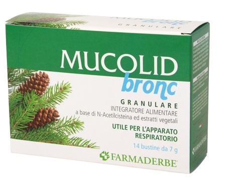 MUCOLID BRONC GRANULARE 14 BUSTINE - Farmacia Murachelli Di Putelli dr. Giovanni