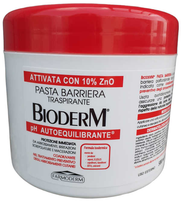 BIODERM PASTA BARRIERA ZINCO 500 ML - Farmacia Murachelli Di Putelli dr. Giovanni