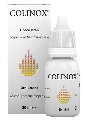COLINOX SOSPENSIONE GASTROFUNZIONALE GOCCE OROSOLUBILI TRATTAMENTO METEORISMO AEROFAGIA COLICHE GASSOSE 20 ML - Farmacia Murachelli Di Putelli dr. Giovanni