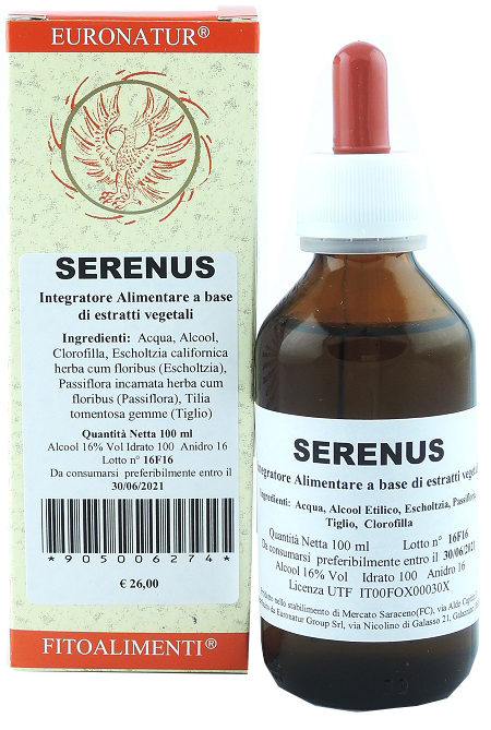 SERENUS GOCCE 100 ML - Farmacia Murachelli Di Putelli dr. Giovanni