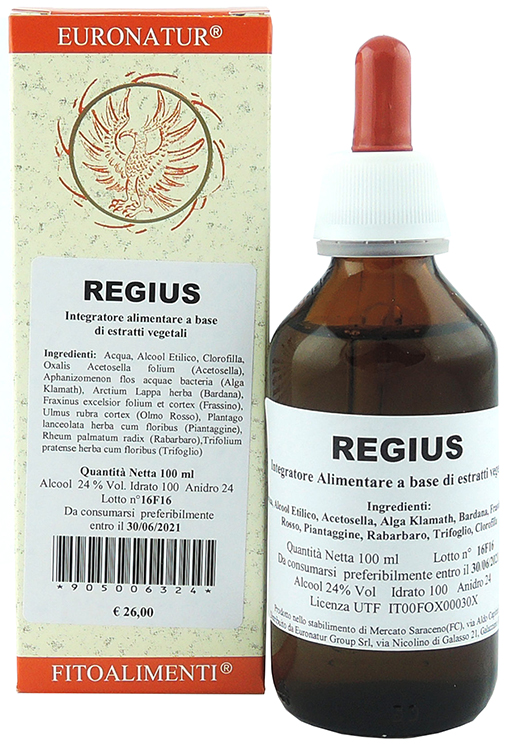 REGIUS GOCCE 100 ML - Farmacia Murachelli Di Putelli dr. Giovanni