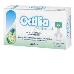 OCTILIA NATURAL GOCCE OCCHI IRRITATI E ARROSSATI 10 FLACONCINI MONODOSE 0,5 ML - Farmacia Murachelli Di Putelli dr. Giovanni