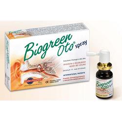 SOLUZIONE OTOLOGICA BIOGREEN OTO SPRAY RIMOZIONE E DISSOLUZIONE CERUME 13 ML - Farmacia Murachelli Di Putelli dr. Giovanni