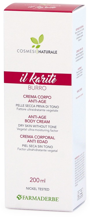 KARITE' CREMA CORPO 200 ML - Farmacia Murachelli Di Putelli dr. Giovanni