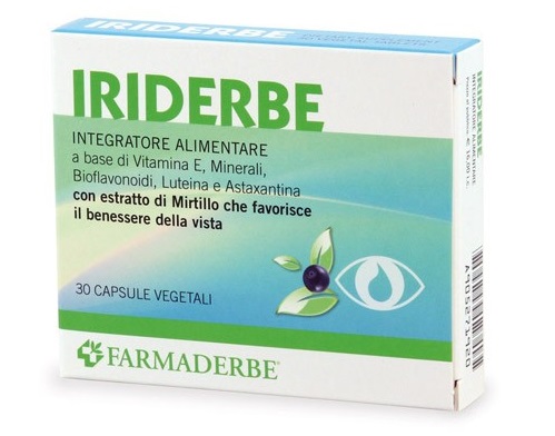 IRIDERBE 30 CAPSULE - Farmacia Murachelli Di Putelli dr. Giovanni