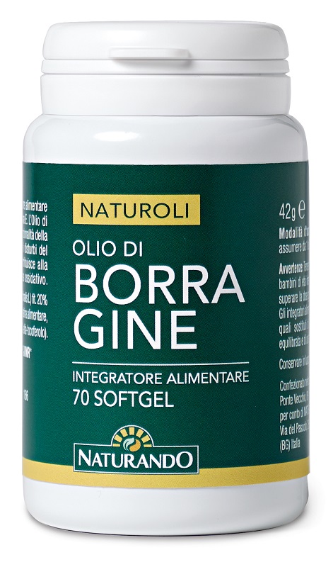 NATUROLI OLIO DI BORRAGINE 70 SOFTGEL - Farmacia Murachelli Di Putelli dr. Giovanni