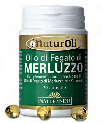 NATUROLI OLIO DI FEGATO DI MERLUZZO 70 CAPSULE MOLLI - Farmacia Murachelli Di Putelli dr. Giovanni