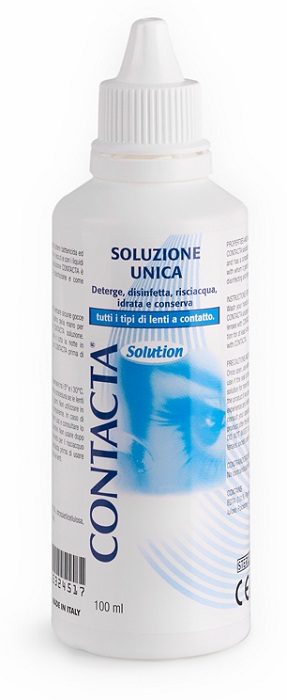 SOLUZIONE UNICA ISOTONICA CONTACTA 100 ML - Farmacia Murachelli Di Putelli dr. Giovanni